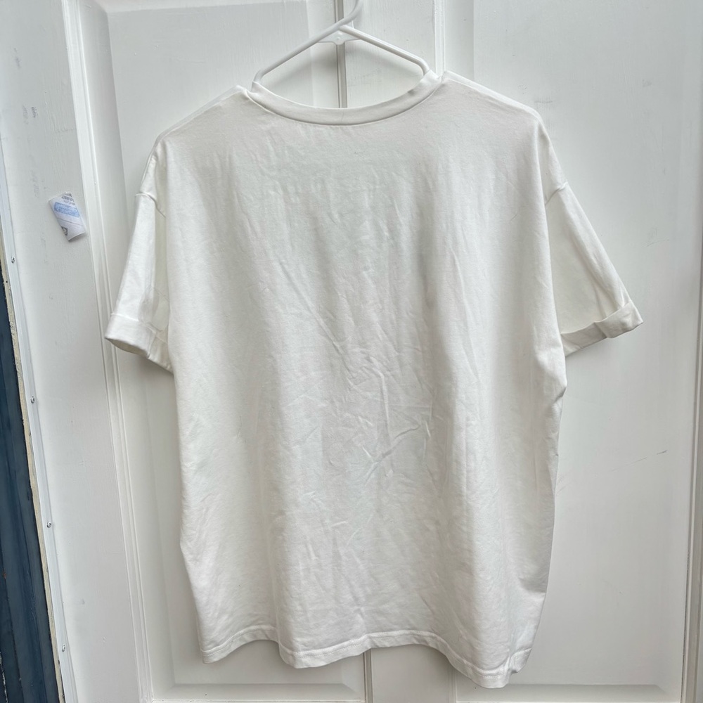 Bohme Wild West Cowboy Tee - White and Brown - Picture 5 of 5